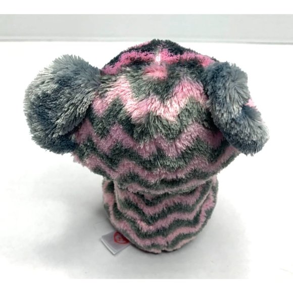 Ty Beanie Boos Chevron Pink Gray Koala Bear 5 in Tall Stuffed Plush Animal Toy - Picture 3 of 5